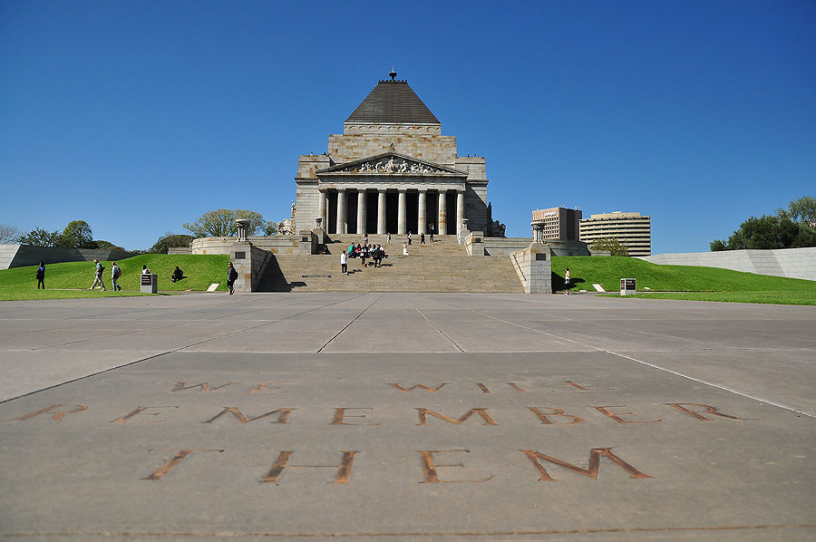 อนุสรณ์ทหารผ่านศึก (SHRINE OF REMEMBRANCE)